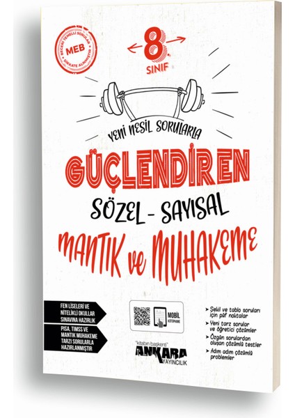 8.Sınıf Sayısal - Sözel Mantık ve Muhakeme Güçlendiren Soru Bankası