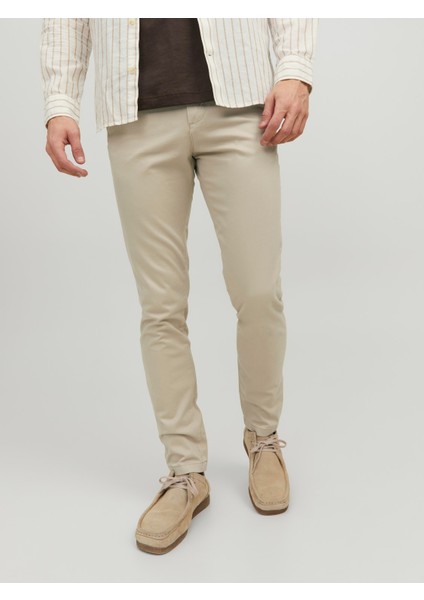 Jack & Jones Slim Fit Bej Erkek Pantolon 12150148