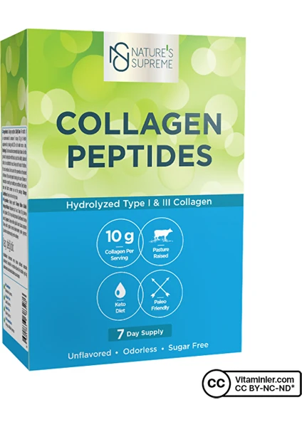 Nature's Supreme Collagen Peptides 7 Saşe Aromasız