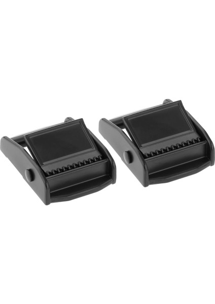 Kaydırıcı Kayık Dokuma Tokası Alüminyum Alaşım Siyah 2 Parça (Yurt Dışından)