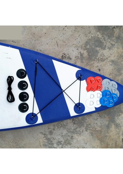 Heavy Distric D-Ring Pad Patch Kayak Kano Teknesi Için Elastik Halat Gri (Yurt Dışından) modelleri