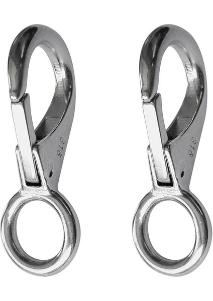 (2 Adet Paket) Sabit Göz Tekne Çırpı Kancası - Eyel Snap Kanca Klipsli, (Yurt Dışından) fırsatları