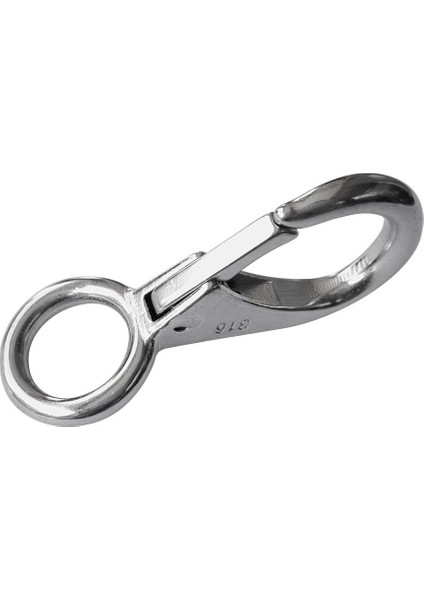 316 Paslanmaz Çelik Karabiner Bahar Snap Hook Yelken Tekneler Için Şezlonlu (Yurt Dışından)