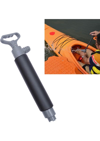 Kayakers Tekneleri Için Taşınabilir Kayak El Pompası Aksesuarlar Hayatta Kalma Siyah (Yurt Dışından) fırsatları