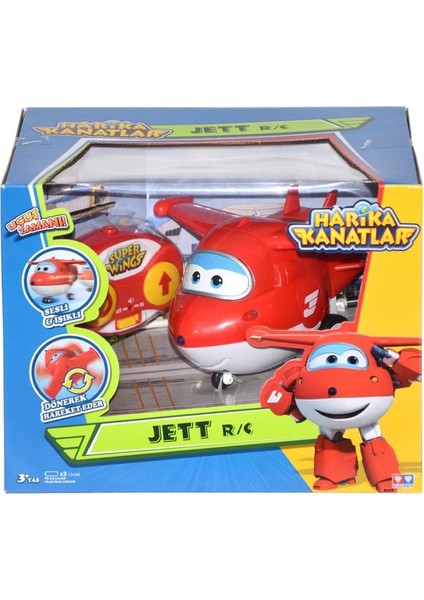 Uzaktan Kumandalı Sesli ve Işıklı Jett