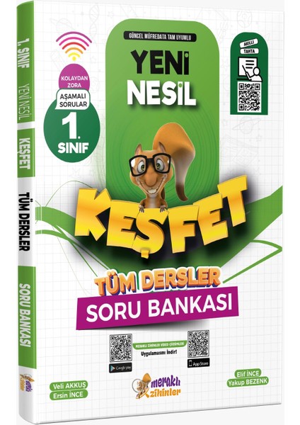 1. Sınıf Yeni Nesil Keşfet Tüm Dersler Soru Bankası