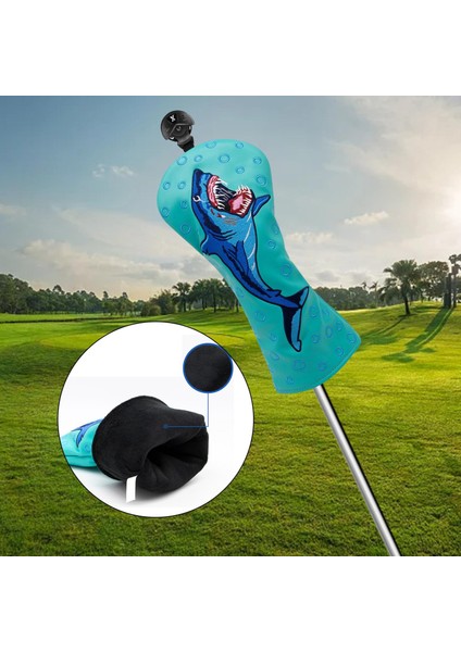 Golf Club Kafa Kapağı 5 Fairway Woods ile No. Tag Poleece Astar 3 5 Deniz Mavisi (Yurt Dışından) indirimleri