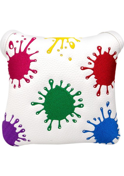 Golf Mallet Putter Head Cover Golf Club Headcover Koruyucu Koruma Sarma 12CMX12.5CM Beyaz 2 (Yurt Dışından) fiyatları