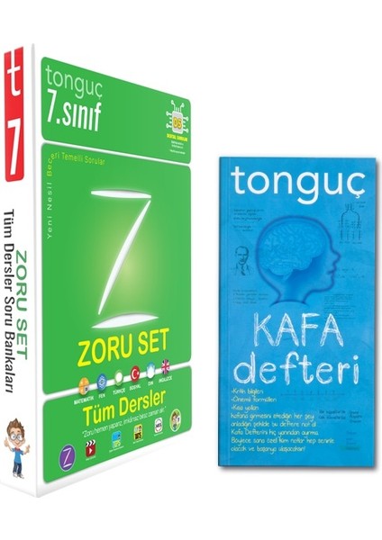 7. Sınıf Zoru Bankası Tüm Dersler Seti - Kafa Defteri