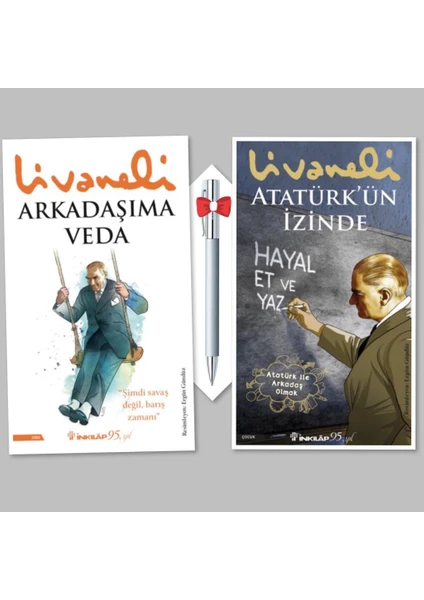 Arkadaşıma Veda - Atatürk'ün İzinde - Zülfü Livaneli + Caprice B112 Kalem