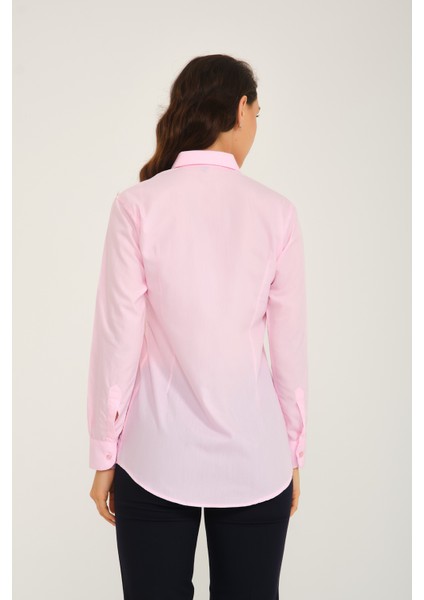 Pembe Klasik Gömlek