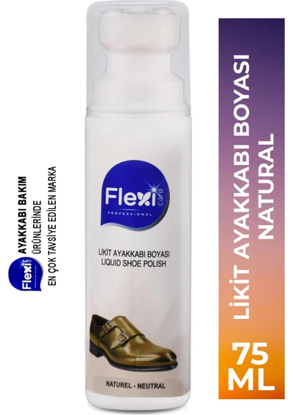 Flexi Care Flexicare Likit Naturel  Ayakkabı Boyası 75 ml