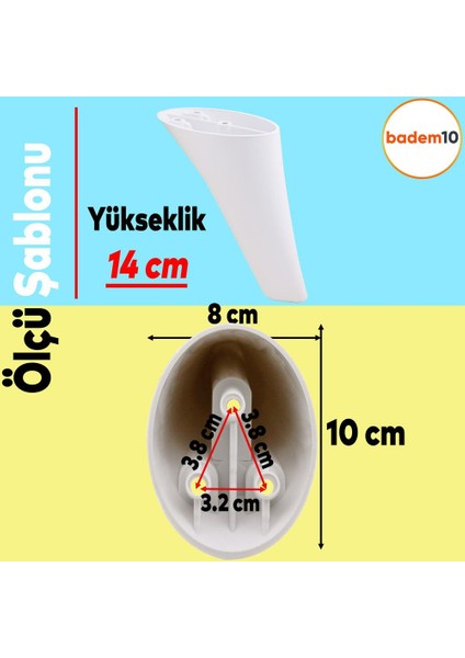 Napoli Lüks 14 Cm Beyaz Mobilya Kanepe Tv Ünitesi Komidin Komodin Berjer Koltuk Ayağı Ayakları fırsatları