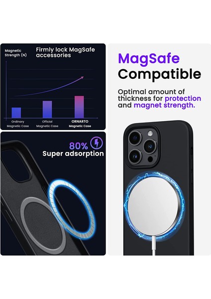 iPhone 12 Pro Kılıf Magsafe Wireless Şarj Özellikli Sıvı Jel Lansman Renkli Silikon Kılıf