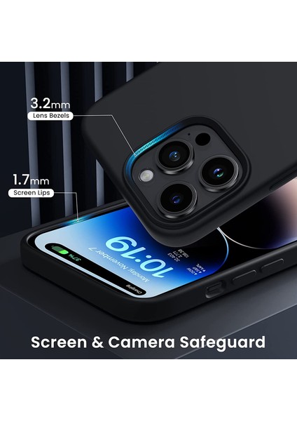 iPhone 12 Pro Max Kılıf Magsafe Wireless Şarj Özellikli Sıvı Jel Lansman Renkli Silikon