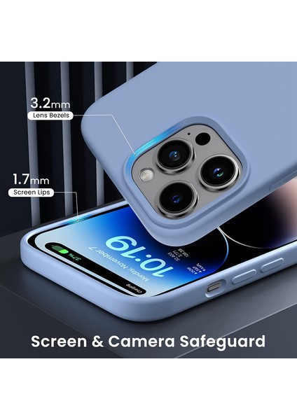 iPhone 12 Pro Max Kılıf Magsafe Wireless Şarj Özellikli Sıvı Jel Lansman Renkli Silikon