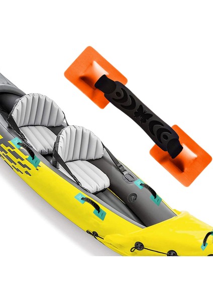 Şişirilebilir Tekneler İçin Tekne Tarafı Taşıma Kolları Kürek Tahtası Kayış Yaması Turuncu 31 x 7 cm. (Yurt Dışından) fırsatları