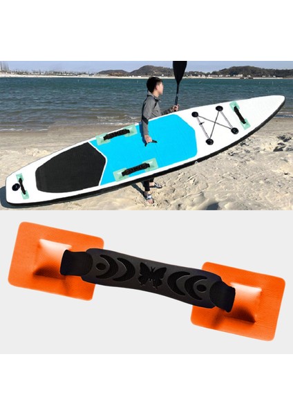 Şişirilebilir Tekneler İçin Tekne Tarafı Taşıma Kolları Kürek Tahtası Kayış Yaması Turuncu 31 x 7 cm. (Yurt Dışından) indirimleri