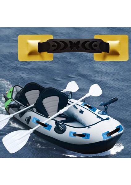Şişirilebilir Kayık Kano Çanta Çanta Kapma Kolu Koltuklu Balıkçı Teknesi Kol Dayama Sarı 31 x 7 cm. (Yurt Dışından) modelleri