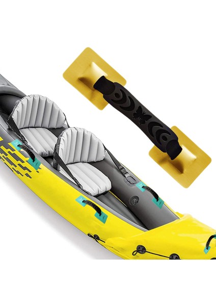 Şişirilebilir Kayık Kano Çanta Çanta Kapma Kolu Koltuklu Balıkçı Teknesi Kol Dayama Sarı 31 x 7 cm. (Yurt Dışından) fırsatları