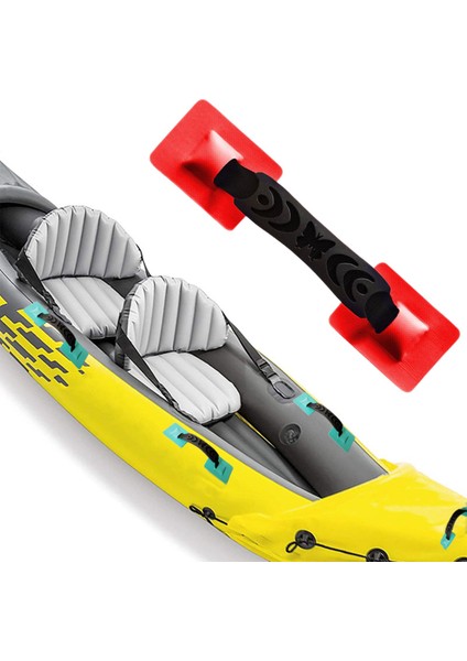 Şişirilebilir Tekneler İçin Tekne Tarafı Taşıma Kolları Kürek Tahtası Kayış Yaması Kırmızı 31 x 7 cm. (Yurt Dışından) modelleri