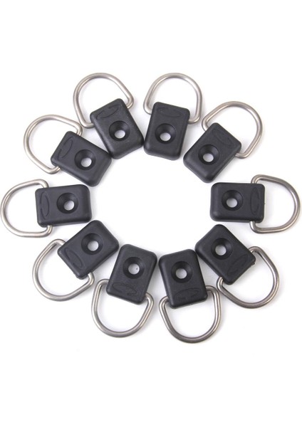 Prettyia 10 Pcs Kayak D Çemberleri Tekne Kano Kayak İçin Kıyafet (Yurt Dışından) indirimleri