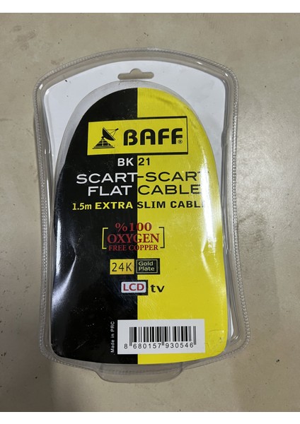 Bk 21 scart To Scart Kablo - 1.5m fiyatları