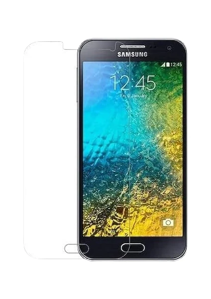 Alp Accessory Samsung Galaxy E5 Ekran Koruyucu 9h Temperli Cam Sert