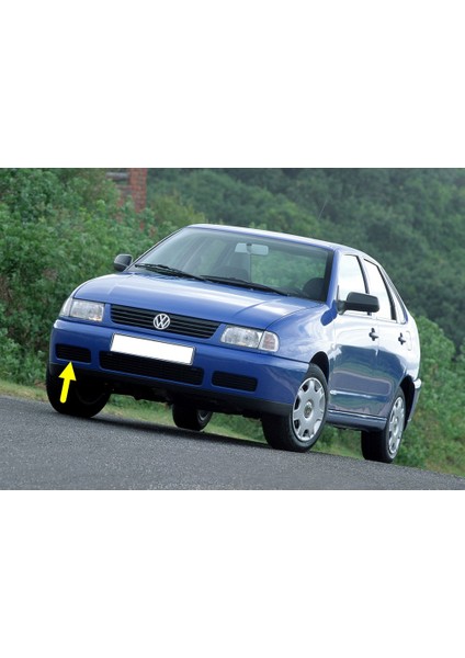 Vw Polo Classic 1996-2002 Ön Tampon Sağ Sis Kapağı Sissiz 6K5853666A fiyatları
