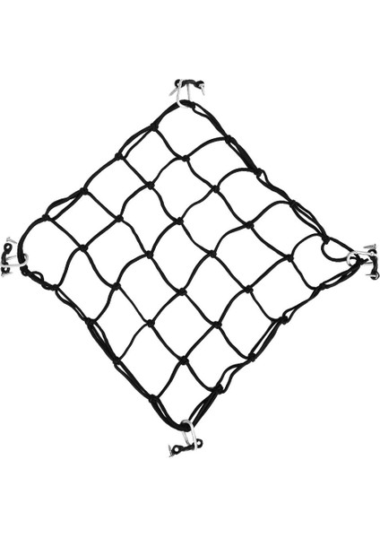 Süper Streç 40X40 cm. Siyah Bungee Güverte Kargo Kayak Kano Şişme (Yurt Dışından)
