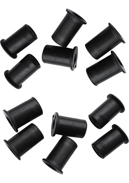 12 Parça İçin M6 Bağlantı Elemanı Lastik Somun (Yurt Dışından) fiyatları