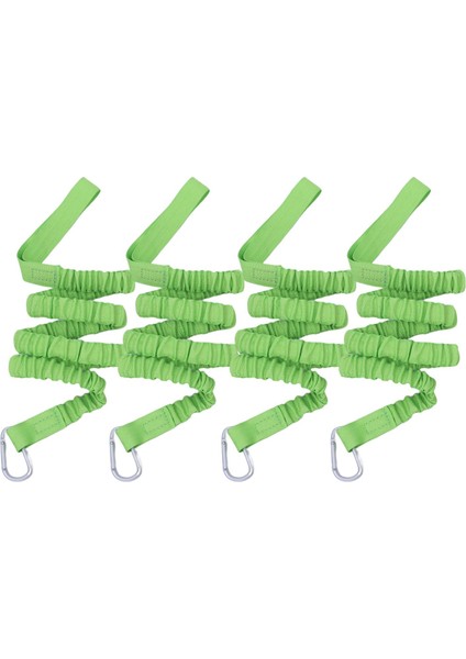 2 cm. Genişlik Tasması, Kano Balıkçılığı İçin Boing Yeşil 4 Pcs İçin Uzanabilir Sarmal (Yurt Dışından)