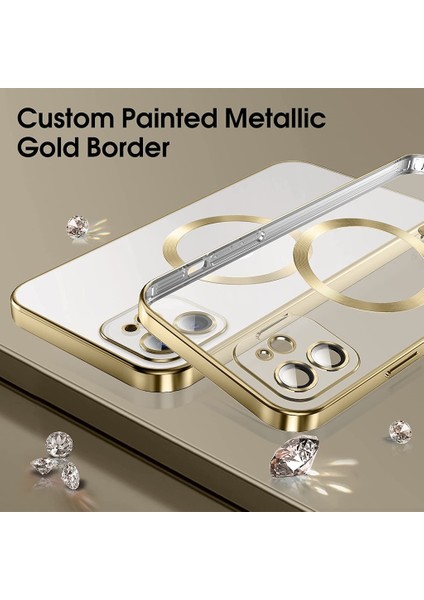 iPhone 11 6.1 Inç Uyumlu Kılıf Şeffaf Sararmaz Manyetik Magsafe Özellikli Wirelles indirimleri