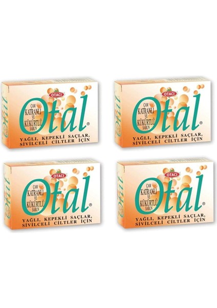 Vanclotacı Otal Çam Katranlı ve Kükürtlü Sabun 80 gr (4 Adet) HSYN484