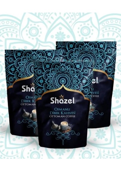 Hazır Osmanlı Dibek Kahvesi 3 Adet x 200 gr