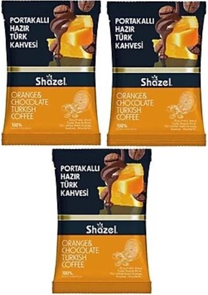 Portakallı Türk Kahvesi 100 gr x 3 Adet