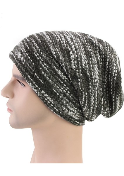 Çift Kumaş Kış Sıcak Renkli Skullies Kış Şapkası (Yurt Dışından) fiyatları