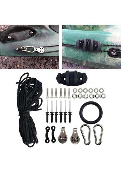 Kayak Ankraj Tramvay Kiti 30FT Halat Vidaları Fındık Su Spor Aksesuarları (Yurt Dışından) fiyatları