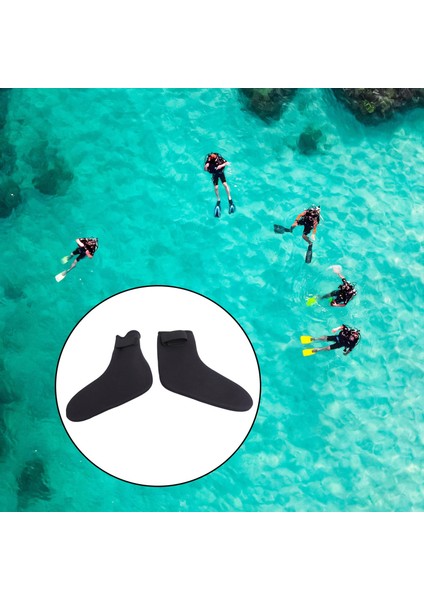 3mm Neopren Tüplü Yüzme Sörf Dalış Çorapları(Yurt Dışından) indirimleri
