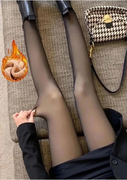 Ten Görünümlü Kışlık Termal Külotlu Çorap / Pantyhouse-Calze&donna fiyatları