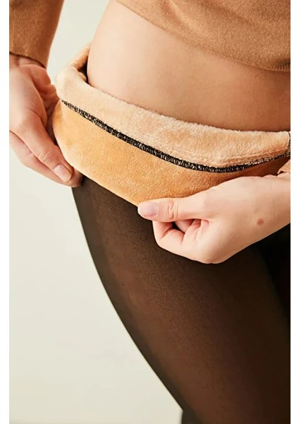 Ten Görünümlü Kışlık Termal Külotlu Çorap / Pantyhouse-Calze&donna modelleri