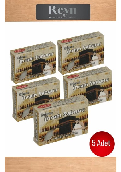 Kokusuz Ihram Sabunu 20gr. 5 Adet