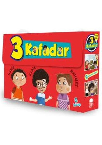 3 Kafadar Tekno Tim - Set 2 (5 Kitap)