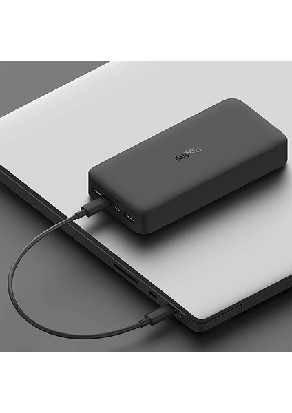 Redmi 20000 Mah Taşınabilir Hızlı Şarj Cihazı - Usb-C - 18W 2 Çıkışlı Powerbank