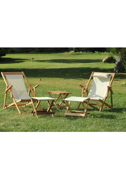 Maya Şezlong Ikili Set