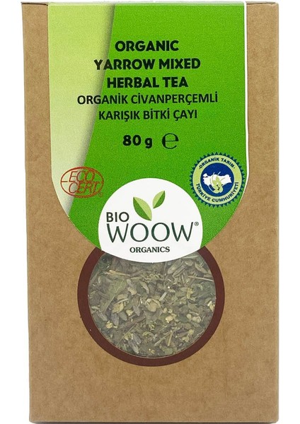 Organik Civan Perçemli Karışık Bitki Çayı 80 gr