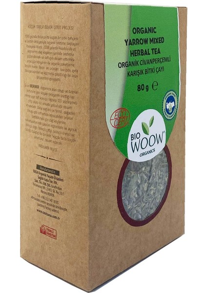 Organik Civan Perçemli Karışık Bitki Çayı 80 gr fiyatları