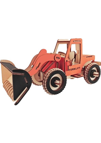 3D Ahşap Montaj Forklifti (Yurt Dışından)