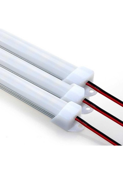 Bar Led Çubuk Led 144 Ledli 4014 Kasalı Opak Kapak 1 Metre 12VOLT