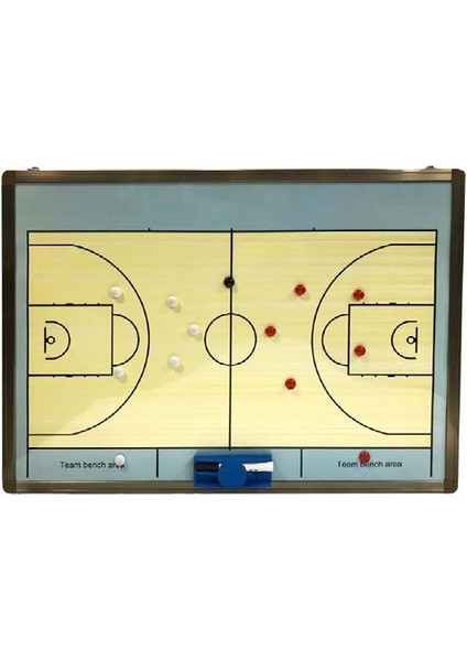 Basketbol Duvar Tipi Taktik Tahtası